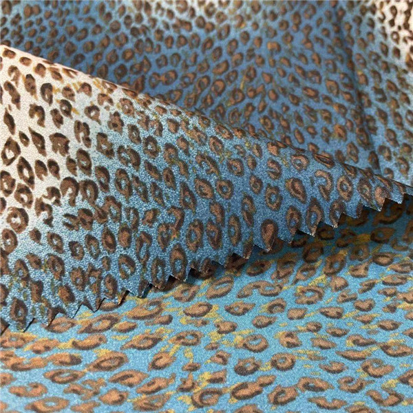 75DX75D Printed Spandex Fabric Polyester 110gsm 150cm Water Proof Breathable Fabric