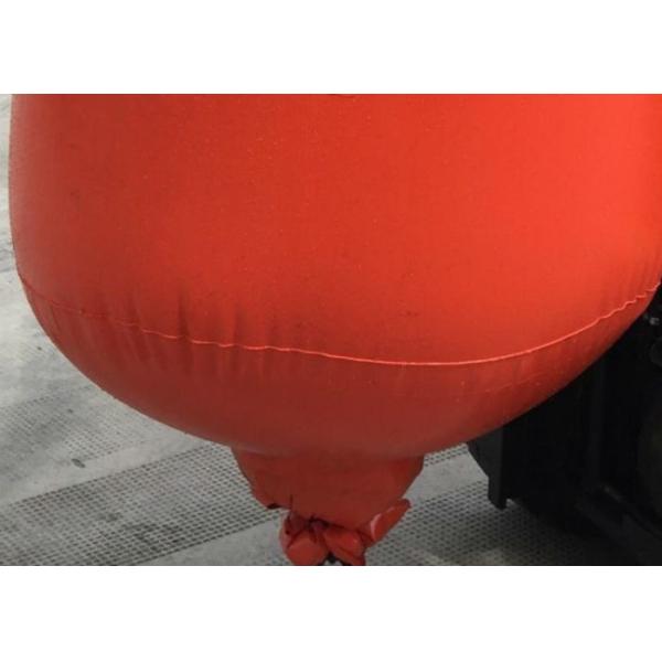Waterproof Orange PVC Recycled Jumbo Bag Storing Hazardous And Corrosive Products