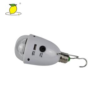 E27 Rechargeable Camping Lamp 5W , Solar Charging Camping Lights