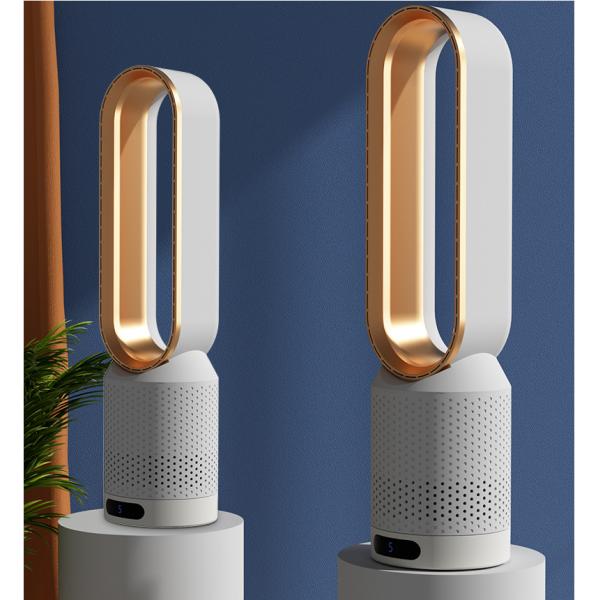 20 Inch Timer 2 Hours Bladeless Fan with Touch Screen and Air Circulation Technology