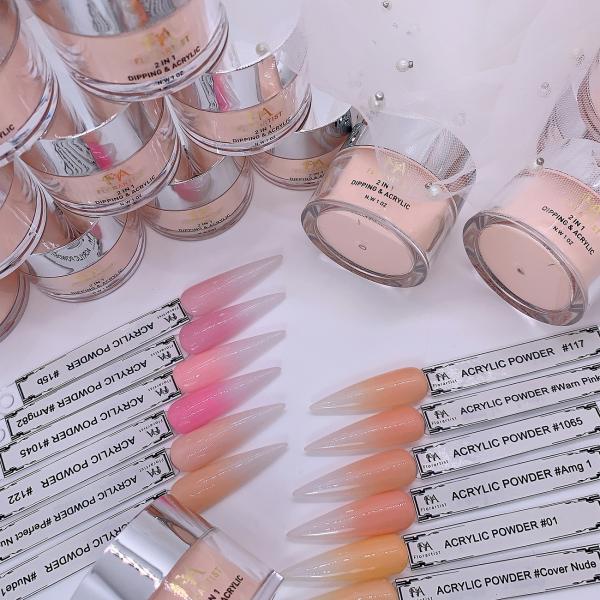 High Quality Manufacture 3 in 1 Cover pink Acrylic Nail Acryl Powder Acrylic Powder Wholesale for Nails