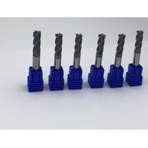 China Square Solid Carbide End Mills High Hardness With 35 Degree Helix Angle on sale