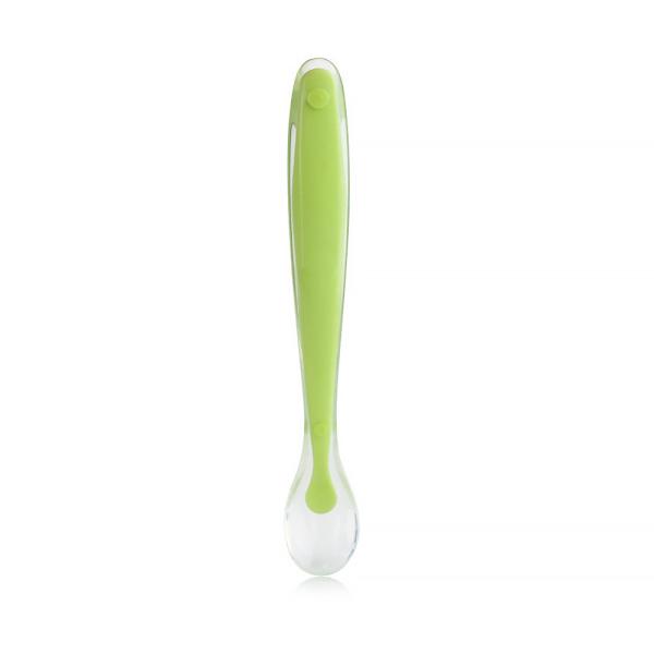 Buy Clear Silicone Spoon Squeeze Feeder With Case Custom Pattern Printing at wholesale prices
