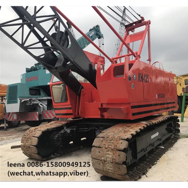 Buy Hitachi Kh125 Lattice Boom Used Cranes 35 Ton 29m Max Lifting Height at wholesale prices