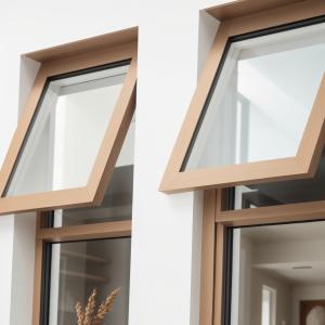 Aluminium Top Hung Outward Opening Window Waterproof And Soundproof