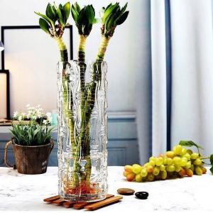 High Quality Wedding Decorative Clear Glass Vase