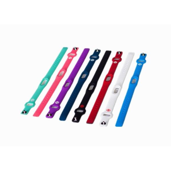 Lightweight Custom Silicone Bracelets / Emergency Medical Alert Bracelet