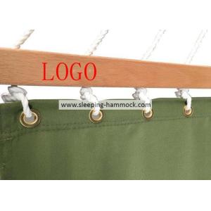 Reversible Quick Dry Olefin Hammock , Durable Outdoor Double Wide Hammock With