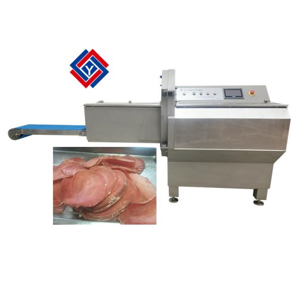 OEM 380V 50HZ 3P 200pcs/min Frozen Bacon Slicer Machine