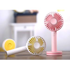 Small automatic personal hand held cartoon hand fan stand