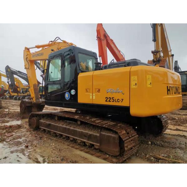 Buy Japan Isuzu Engine 22T R225-7 Used Hyundai Excavator at wholesale prices