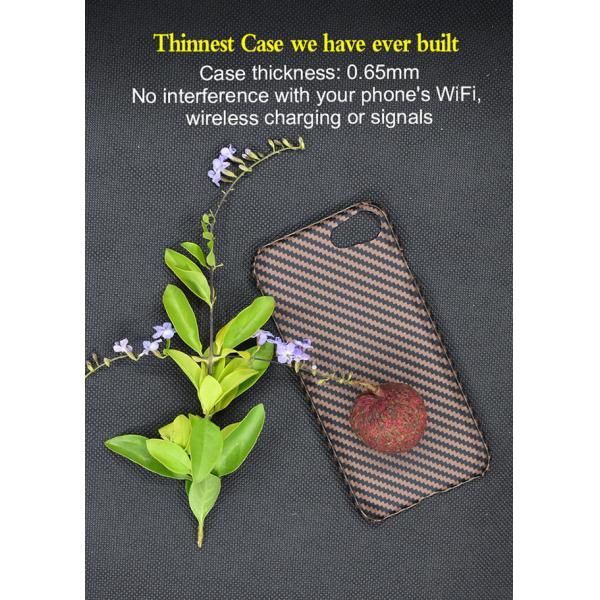 Slim And Sleek Design Aramid Fiber Phone Case For iPhone SE