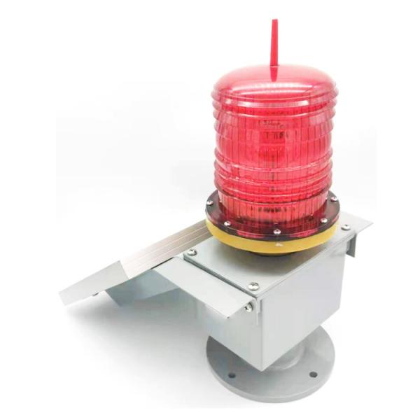 Buy IP65 LED Solar Powered Aircraft Warning Lights On Towers at wholesale prices