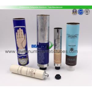 China 3oz Aluminum Collapsible Tubes Body Skin Care Hand Cream Packaging Non Spill on sale