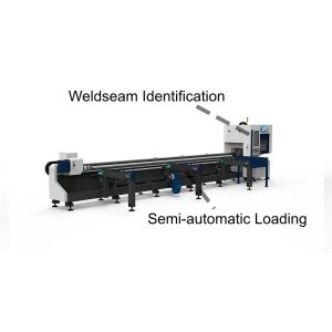 500W 1000W 2000W 3000W Pipe Cutting Machines Weldseam Identification Semi