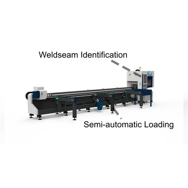 500W 1000W 2000W 3000W Pipe Cutting Machines Weldseam Identification Semi