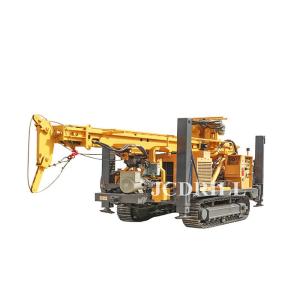 Small 1600m Depth Ground Track Water Rig Drilling Machine