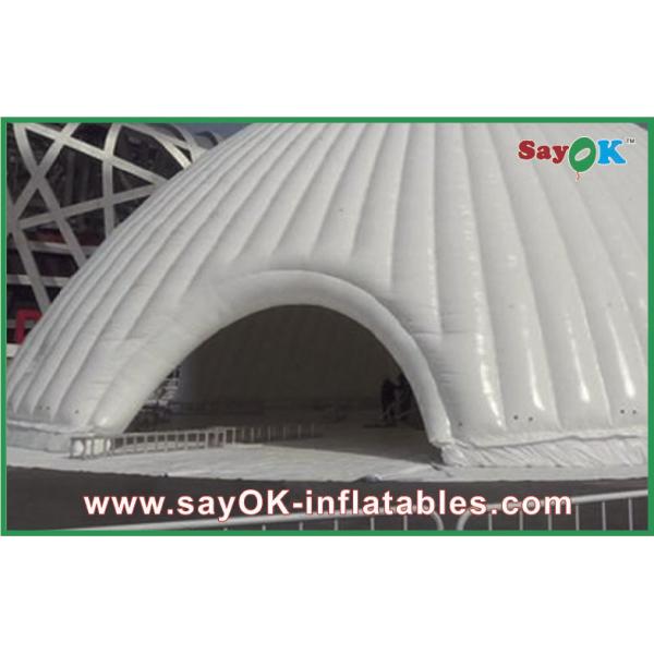 Commercial White Portable LED disco lighting Inflatable Club Party Tent mobile