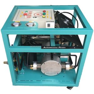 4HP Oil Less Large Gas Displacement R514A HFO Refrigerant Recovery Machine Low Pressure Recovery Charging Equipment