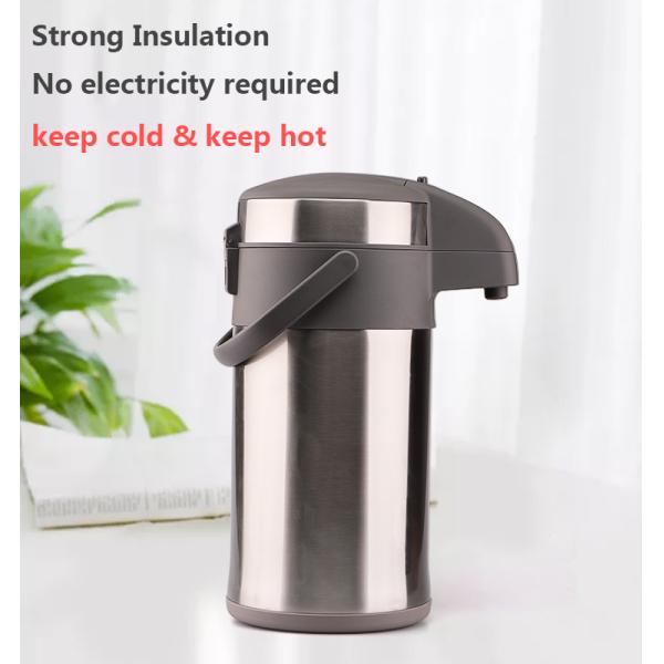 4L Vacuum Coffee Pot SUS316 Thermo Air Pot Electric Kettle Baby Milk Water Keep Warm