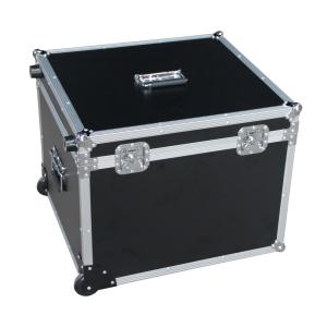 Quality Custom Aluminium Flight Case With Two Wheels and Trolley System for sale