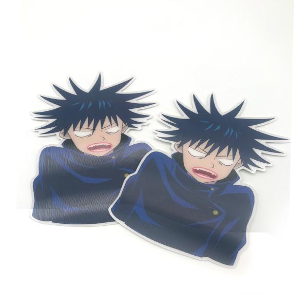 Wholesale Dragon Ball Design Waterproof 3D Anime Stickers Changing Flips Decals Lenticular Car Stickers Anime