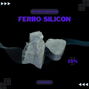 China 10-50mm  Ferrosilicon 72  75 For  Steelmaking on sale