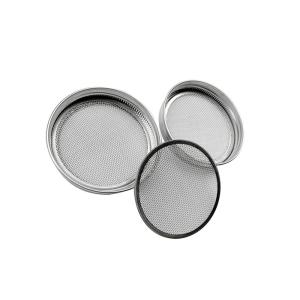 Seed 70mm 86mm Stainless Steel Sprouting Jar Lids Mesh Disc