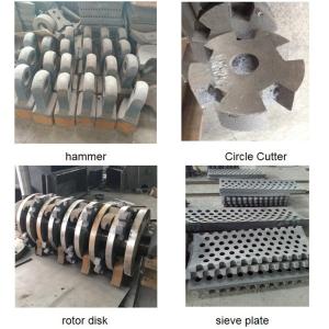 High Copper Purity Metal Scrap Hammer Crusher for Bicycle and Motorcycle Body