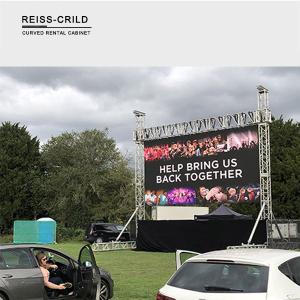 Quality P8 7000cd/m2 SMD3535 Outdoor Rental Led Display Waterproof for sale