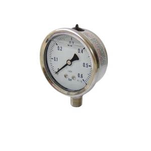 Quality Brass Glycerine Nitrogen Freon Pressure Gauge 60mm / 2.5&quot; for sale