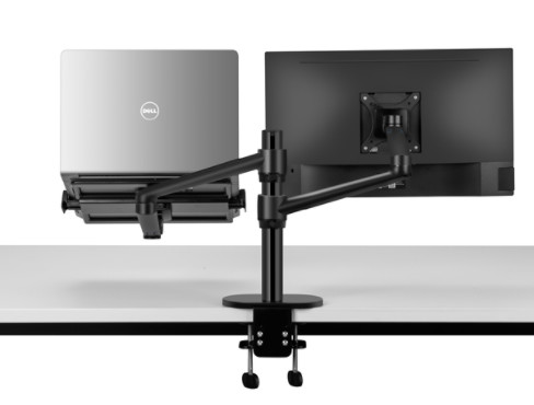 Buy RoHS Adjustable Computer Monitor Bracket Anodized Casting Aluminium Process at wholesale prices