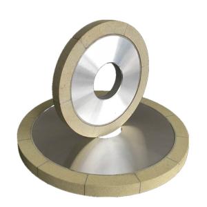 Superhard Vitrified Bond Diamond Centerless Grinding Wheel Good Dimension