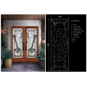 China Double Tempered Privacy Glass Slider Doors For Home Decor IGCC IGMA Certification on sale