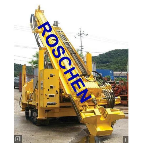 Rotary Reverse Circulation Drilling Rig Equipment with Diesel Engine Mounted
