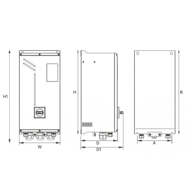 High Protection VFD510 IP55 Vector Control Inverter for Challenging Environments 4