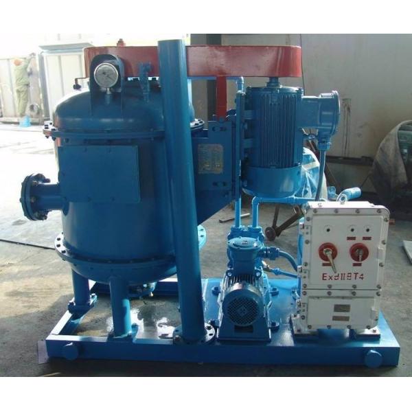 Buy Dewatering Solids Control Equipment , 880RPM 95 Efficiency Vacuum Degasser Drilling at wholesale prices