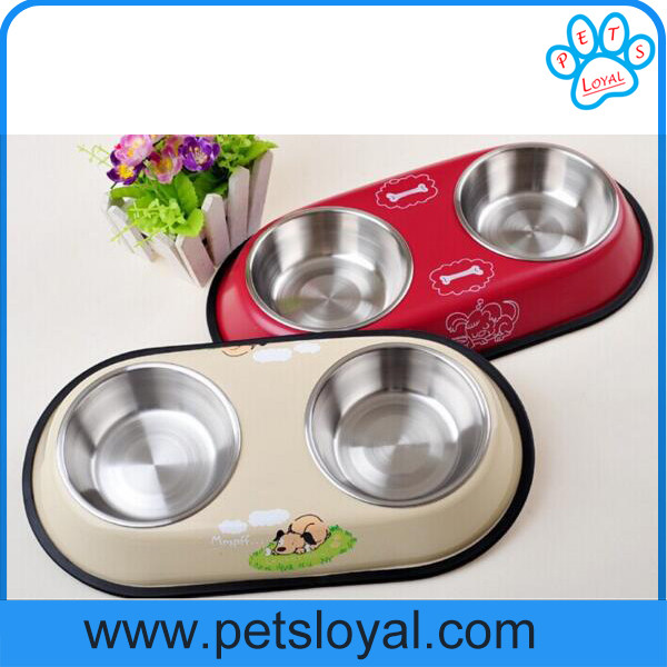 Buy promotional purple dog bowl, stainless steel feeder china factory at wholesale prices
