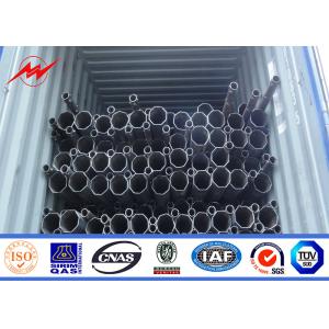 20m Galvanized Steel Pole Electrical Transmission Tower AWS D1.1