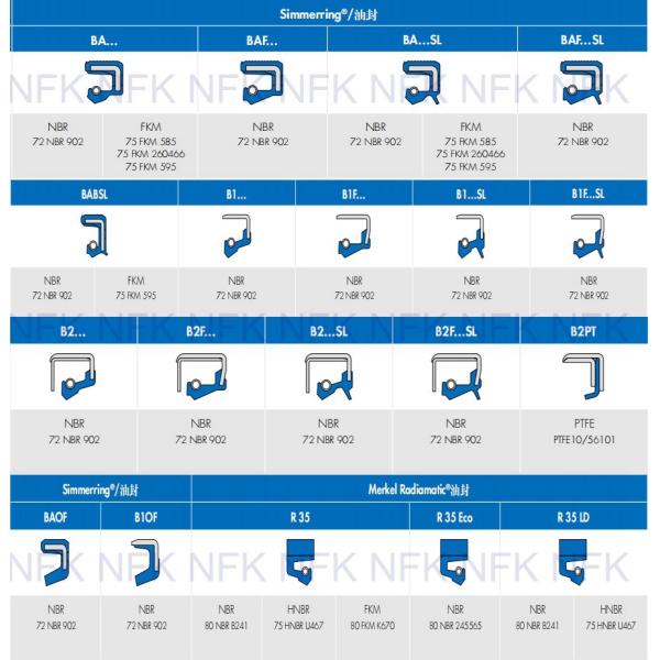 Aging Resistant Hydraulic Oil Seals