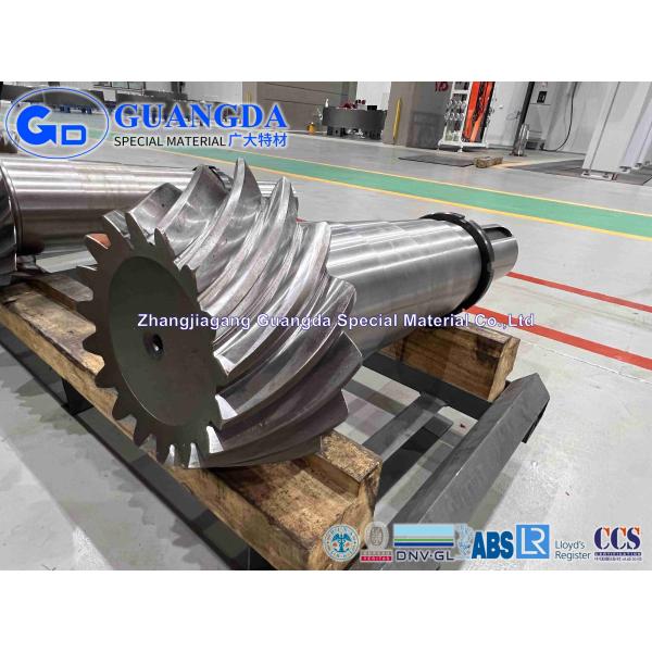 Buy Precision Gear Pinion Shaft Customized Spline Gear Shaft at wholesale prices