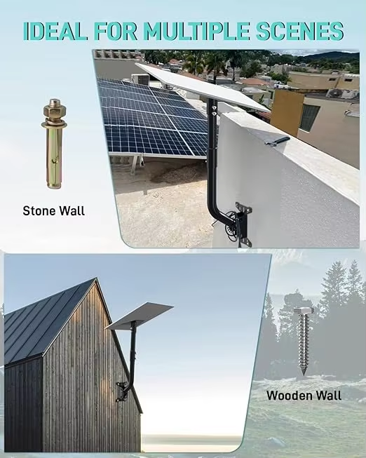 Starlink Gen 3 V3 Pole Mount Kit with Metal Pipe Adapter for Roof and RV Installation