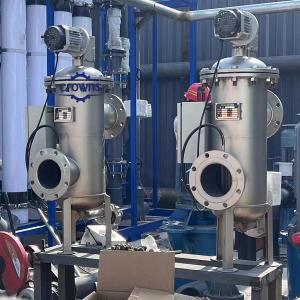 Automatic Self Cleaning Filter For River Water Filtration With 100 Micron Rating