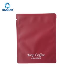 China Custom Printed Aluminum Foil Hanging Ear Drip Coffee Bag on sale