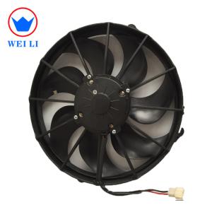 DC 24V 7 Blades Bus Air Condition Condenser Suction Fan For Yutong