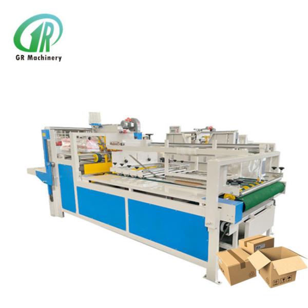 Semi Automatic Gluer 2mm Min. Paper Thickness 380V/220V Voltage 1200mm Max.