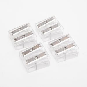 Basic Plastic Child Safe Pencil Sharpener 8mm Hole