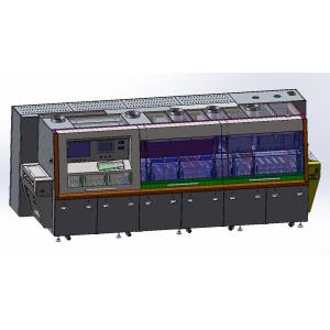 Quality Three Phase Flux Cleaning Machine Durable , Multifunctional Component Washing Machine for sale