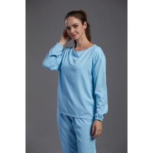 Anti static ESD Cleanroom Garment Resuable Autoclave underwear blue color for