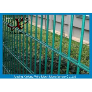 High Security Double Wire Fence Easily Assembled Dutch Weave Style